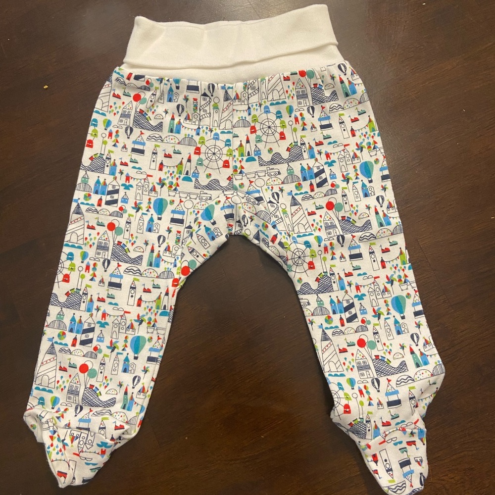 Magnetic Me White Top with Multi-Color Printed Pants - Picture 2 of 5